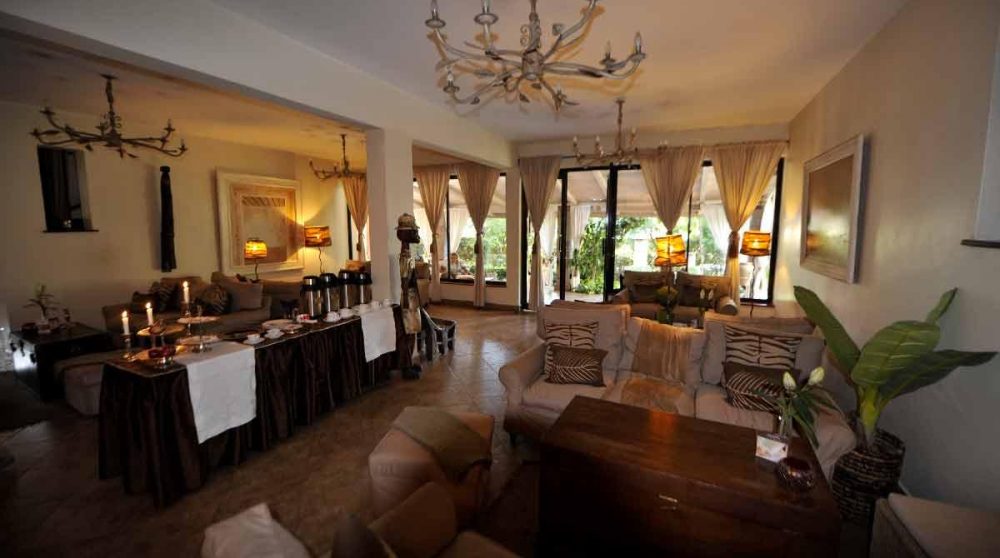 Autre vue du salon du Palacina Suites