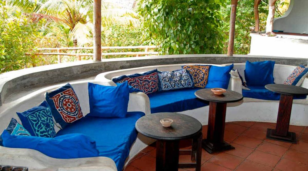 Un salon au Shooting Star Lodge