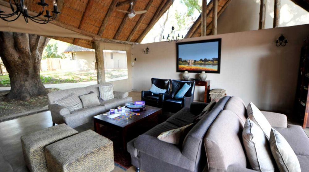 Un salon au Simbavati