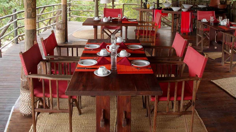 A l'heure du petit-déjeuner au Siwandu