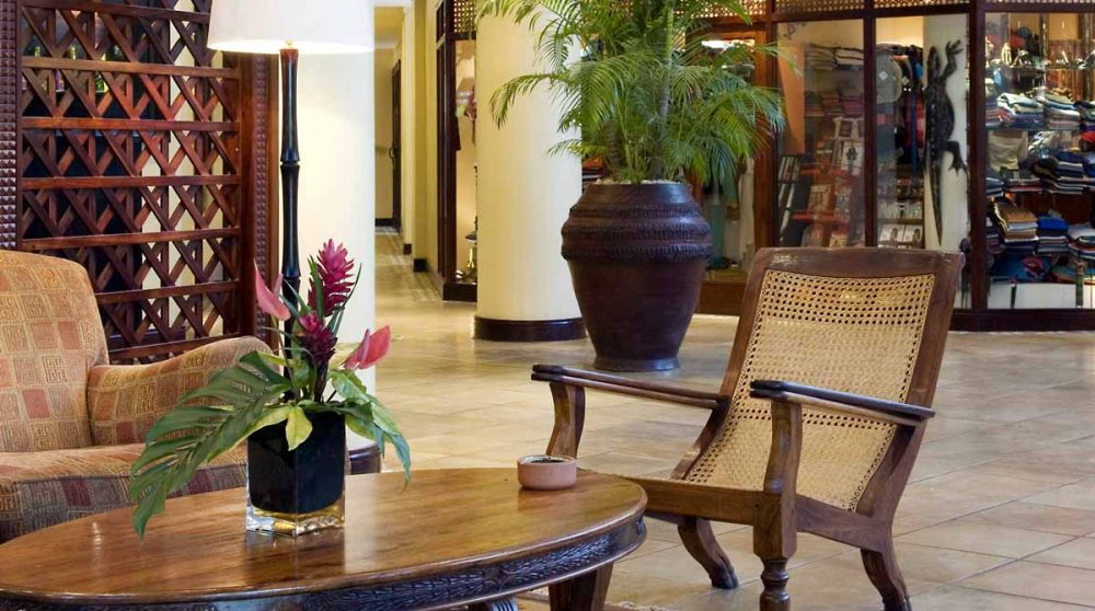 Vue de l'accueil du Souther Sun