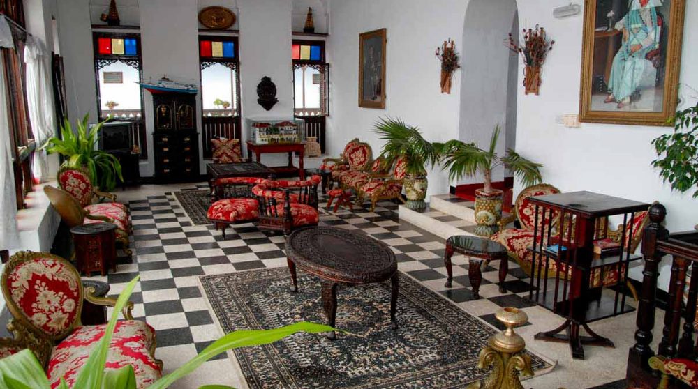 Un salon au Tembo Hotel