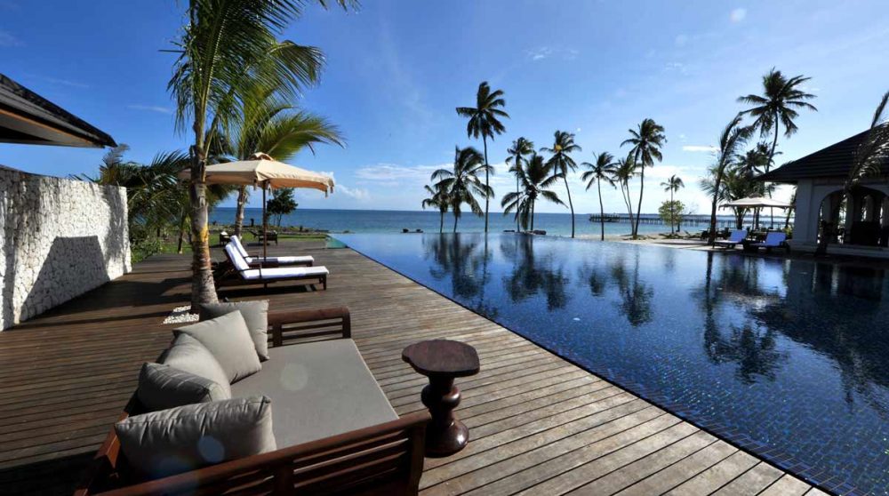 La piscine de The Residence