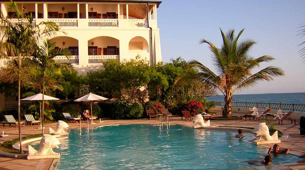 La piscine au Zanzibar Serena Inn