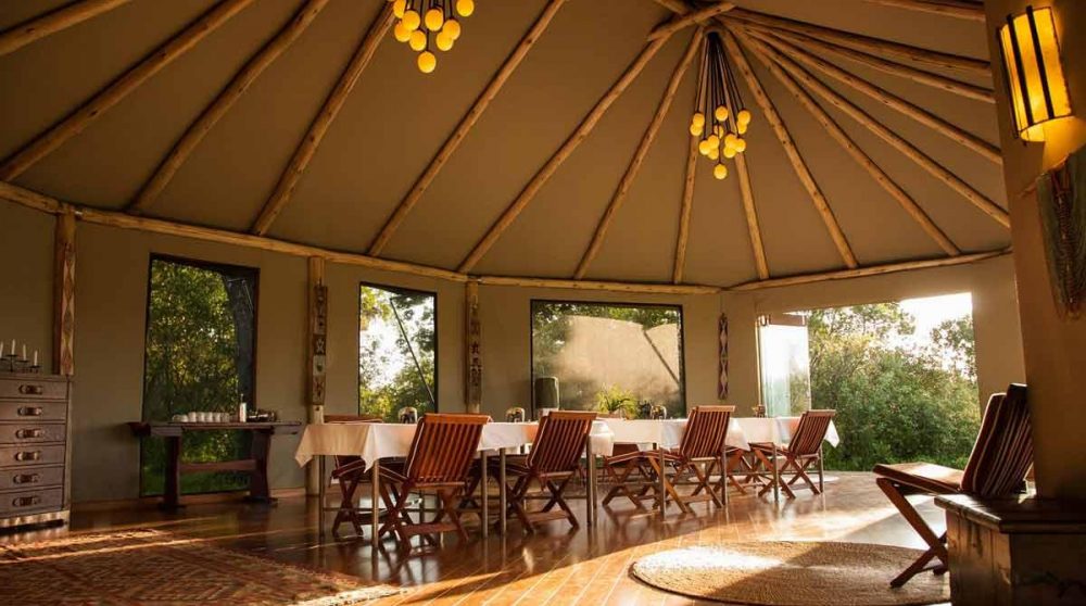 Le restaurant au Kenya