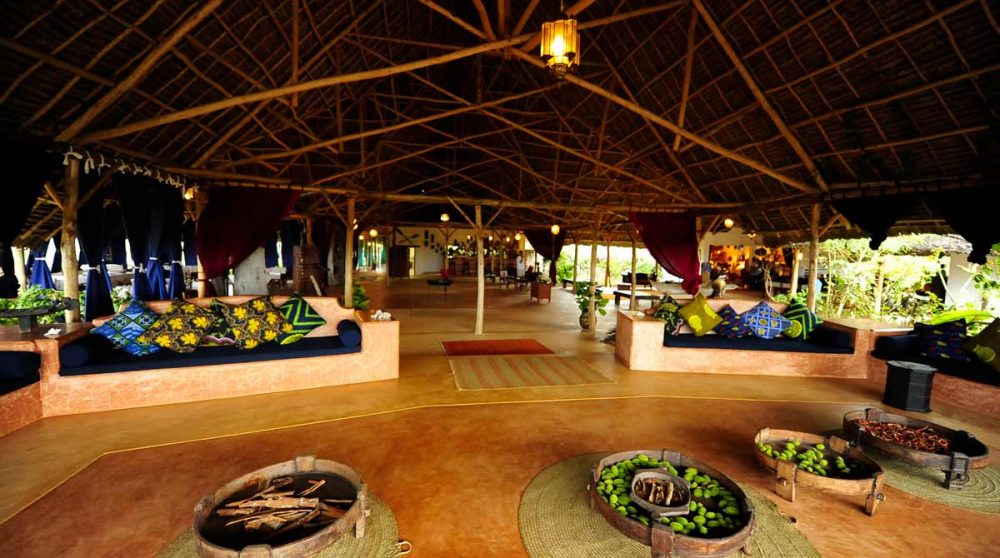 Le salon à Zanzibar