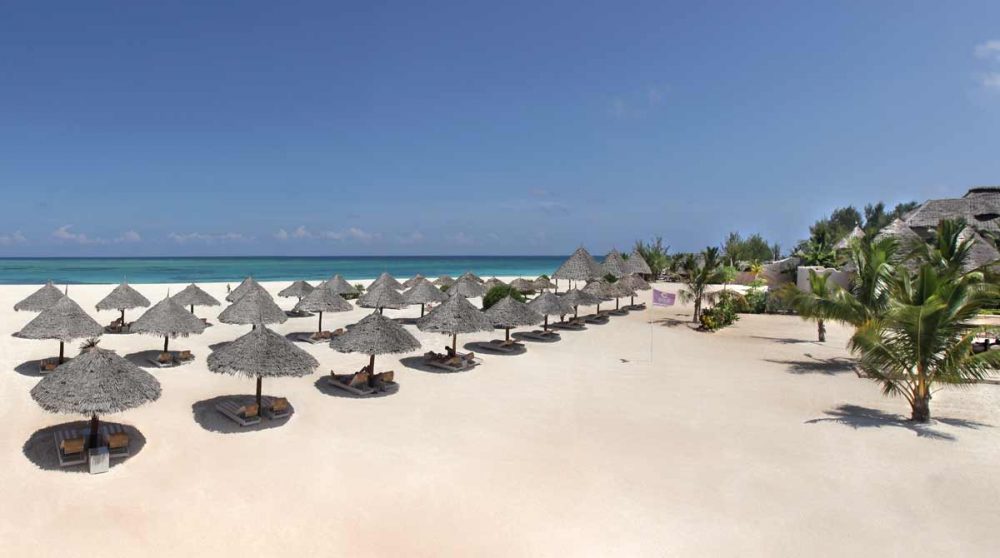 La plage du Glod Zanzibar