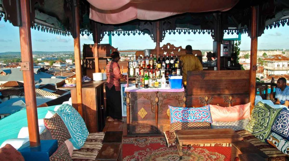 Le bar à Zanzibar