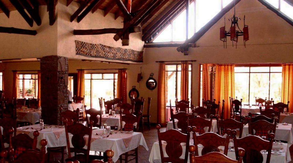 Le restaurant au Kenya