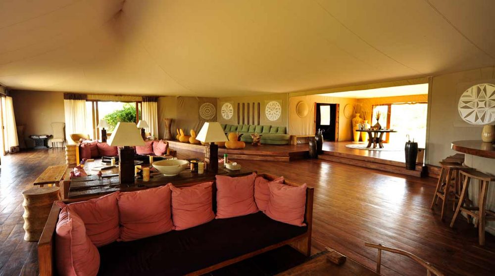 Un canapé pour se reposer en Tanzanie