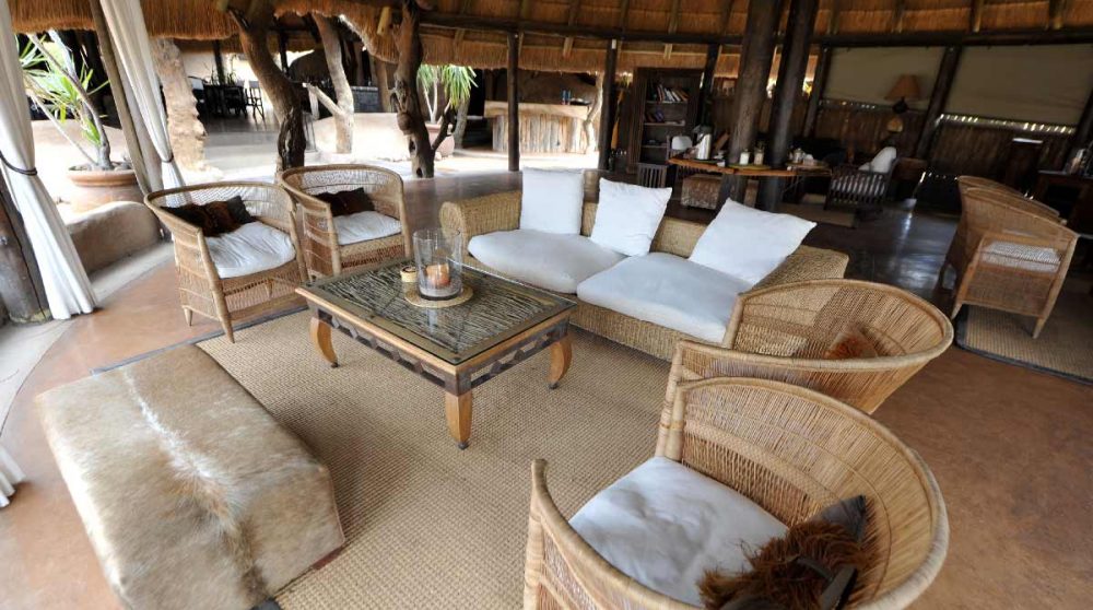Autre vue d'un salon en Namibie