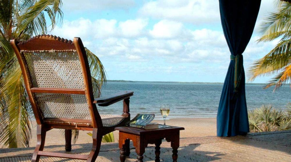 Vue sur l'océan au Kenya