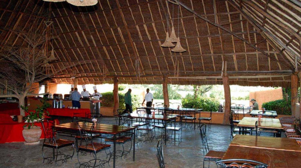 Le restaurant au Kenya