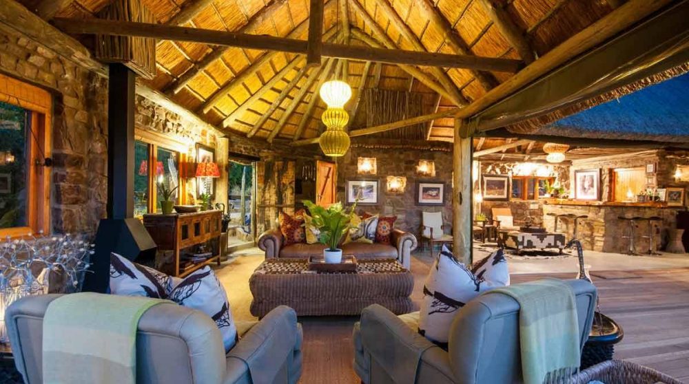 Le salon en Afrique du Sud