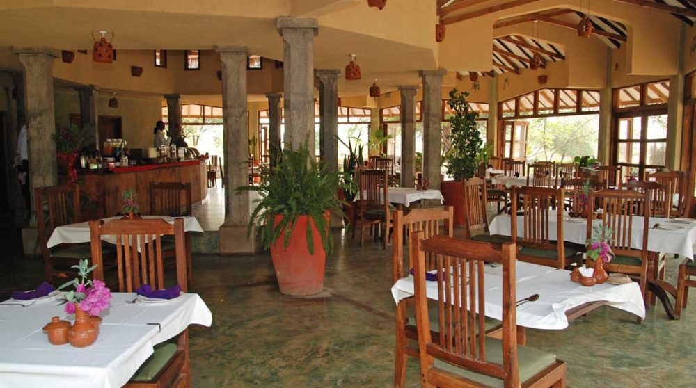 Le restaurant en Tanzanie