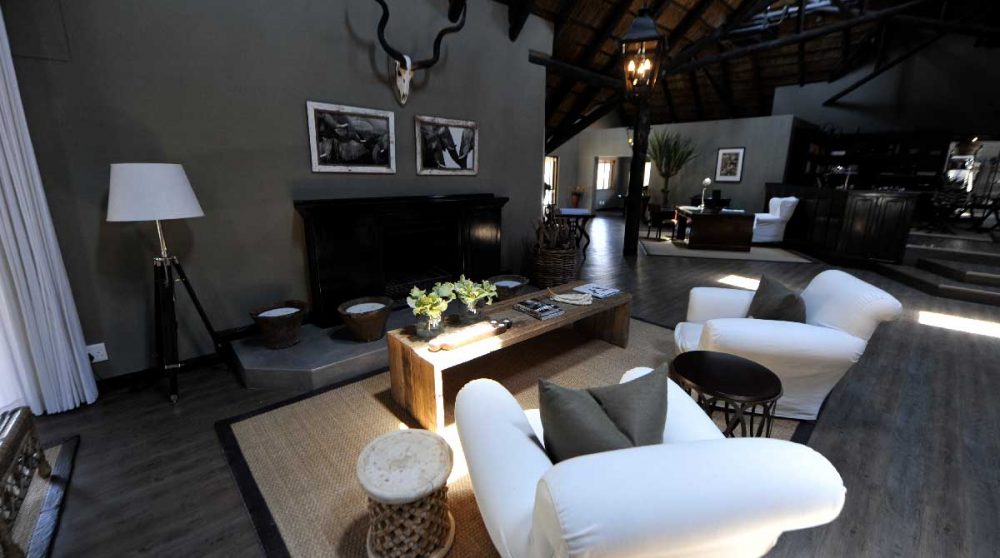 Autre vue du salon en Namibie