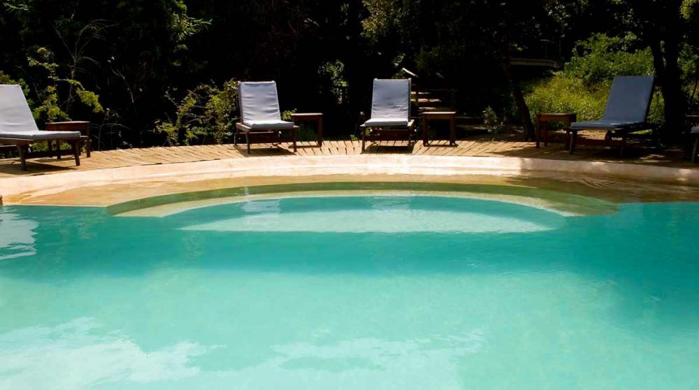 La piscine en Afrique du Sud