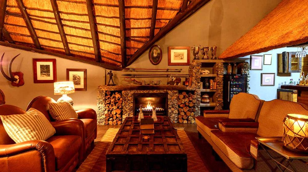 Détail du salon en Aafrique du Sud