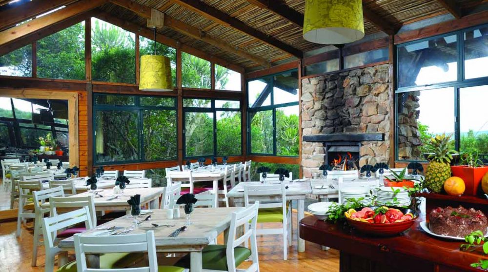 Le restaurant en Afrique du Sud