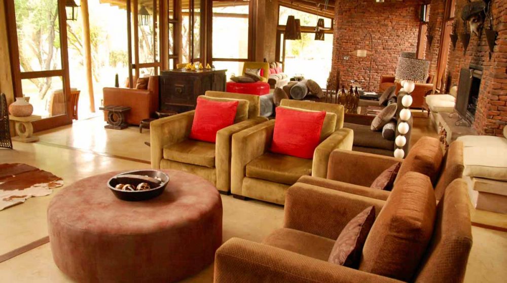 Autre vue du salon en Afrique du Sud