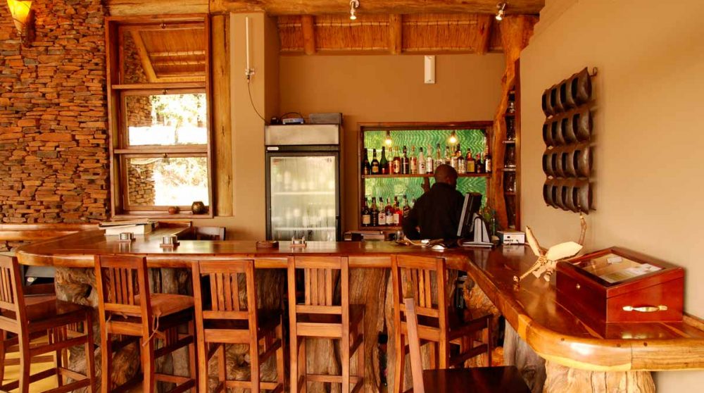 Le bar en Afrique du Sud