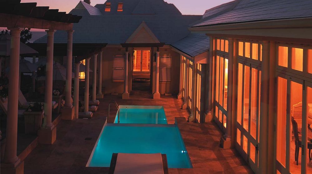 Autre vue de la piscine en Afrique du Sud