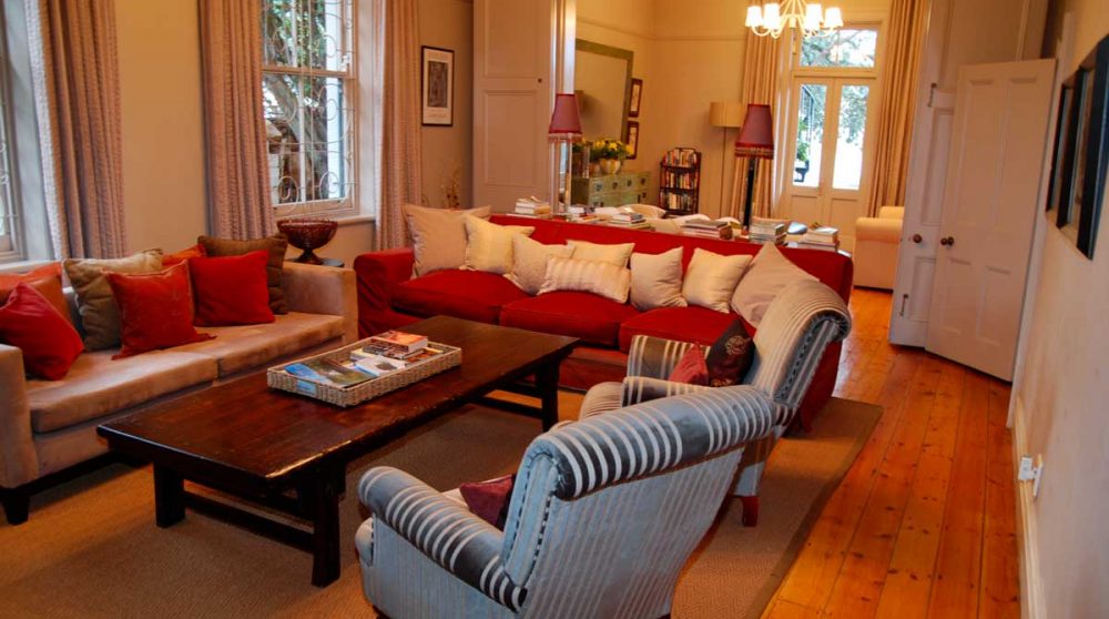 Autre vue du salon en Afrique du Sud