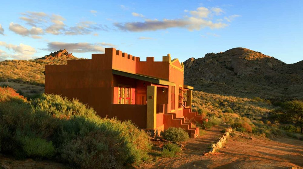Un lodge dans la nature en Namibie