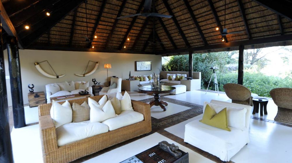 Intérieur du lodge en Afrique du Sud