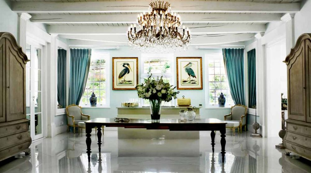 La salle à manger à Cape Town