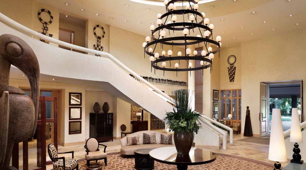 L'entrée à Johannesburg