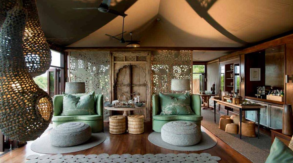 Autre vue du salon en Afrique du Sud