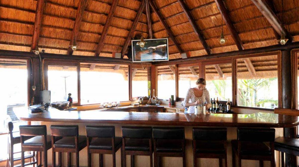 Le bar à Sabi Sand