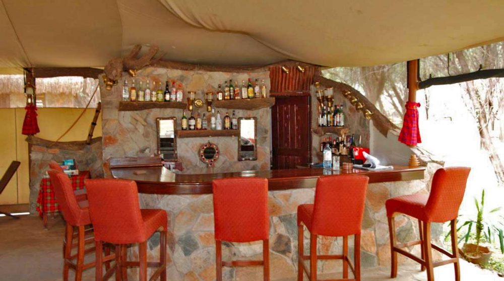 Le bar au Kenya