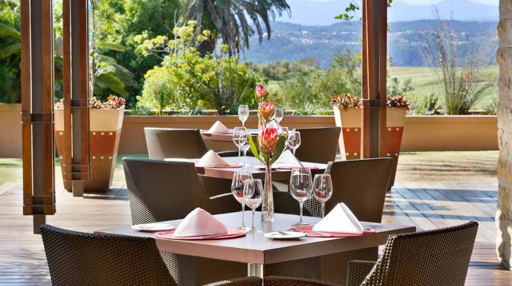 L'intérieur du Café Z à Knysna