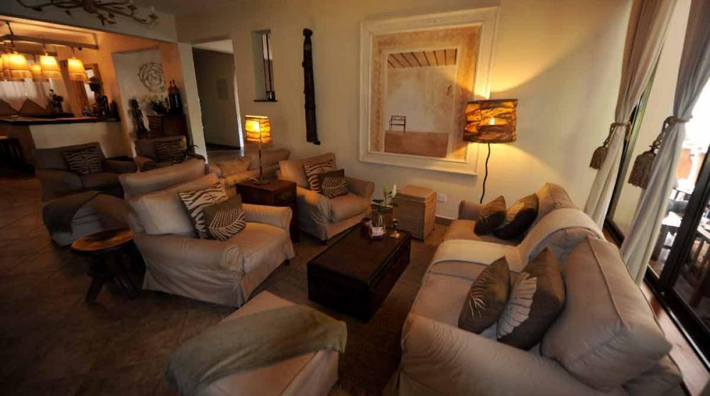 Espace détente au Kenya