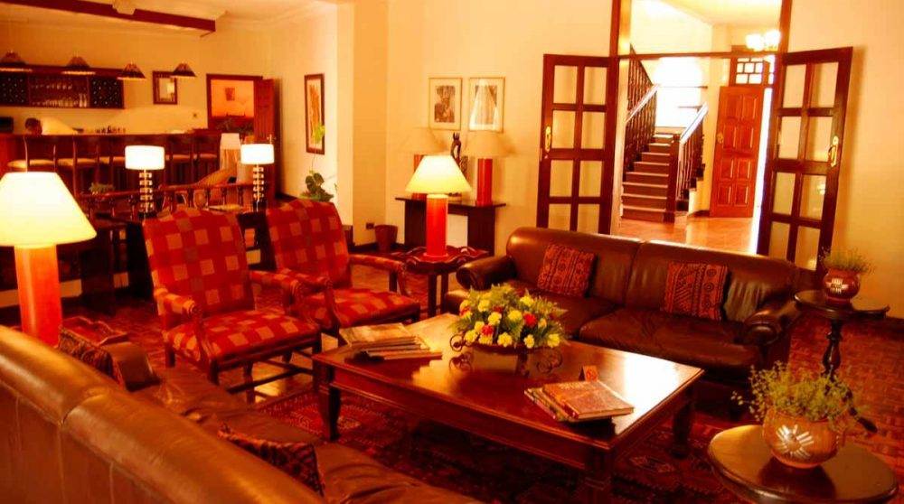 Autre vue du salon au Kenya