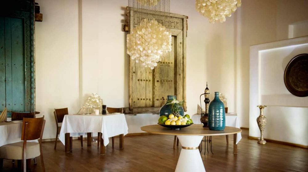 Le restaurant à Zanzibar