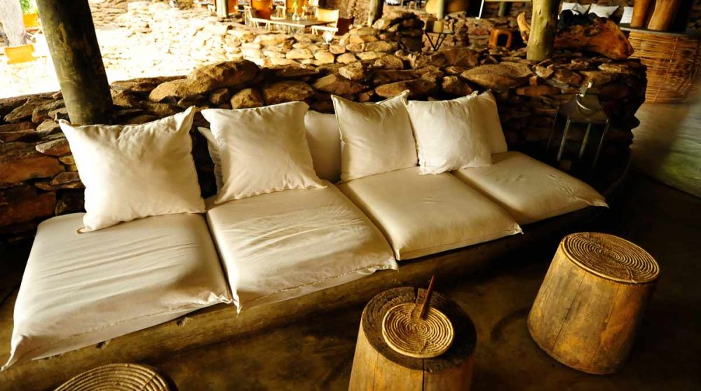 Une banquette en Tanzanie