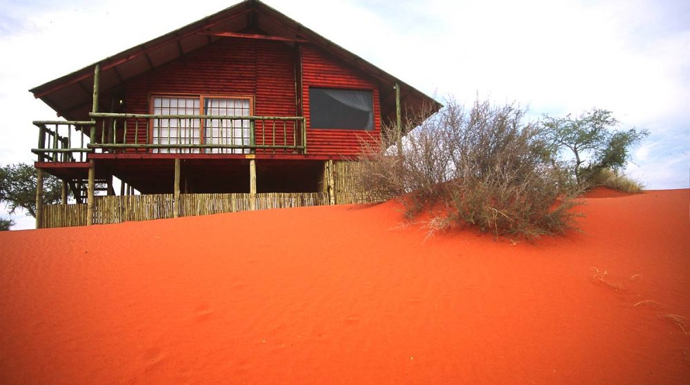 Extérieur d'un Dune Chalet en Namibie