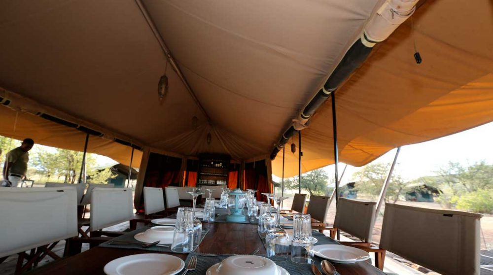 Table pour déjeuner en Tanzanie