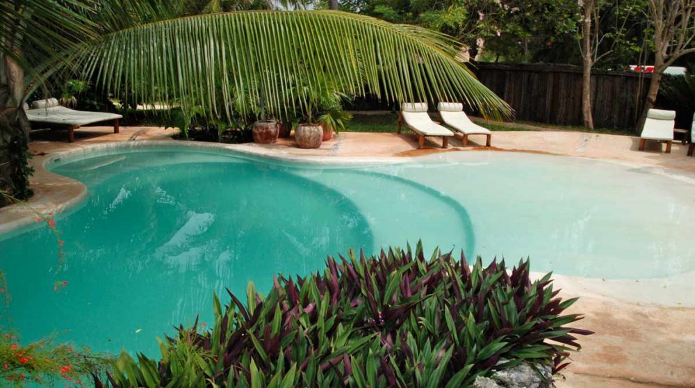 L'une des 2 piscines