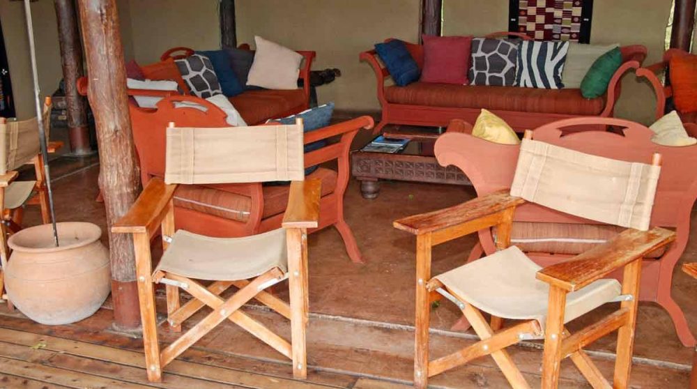 Salon ouvert sur la terrasse