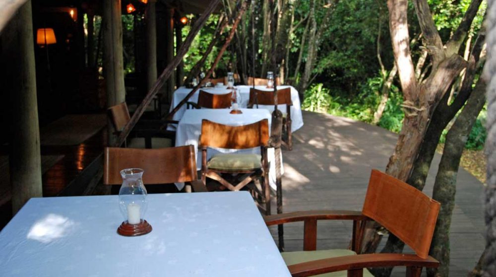La terrasse du restaurant