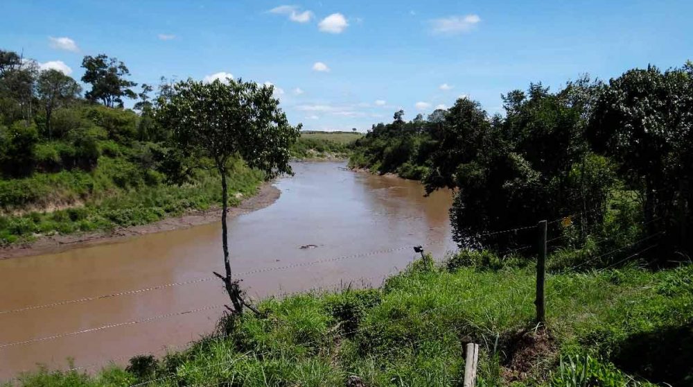 La rivière près du camp