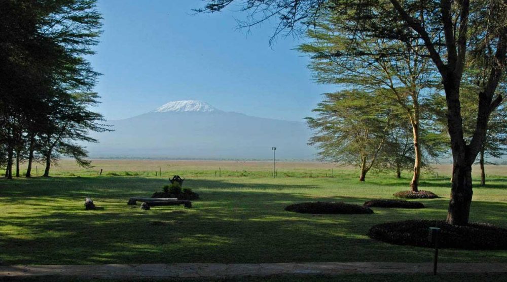 Paysage panoramique depuis l'hôtel