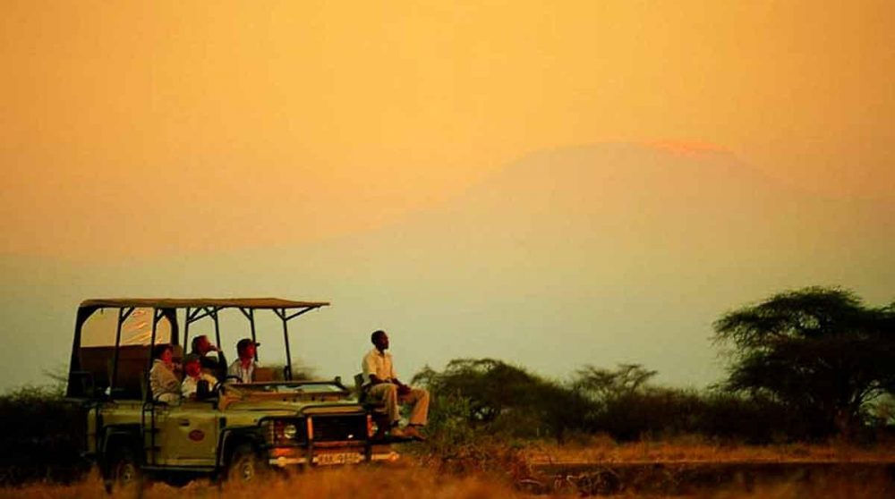 Un coucher de soleil