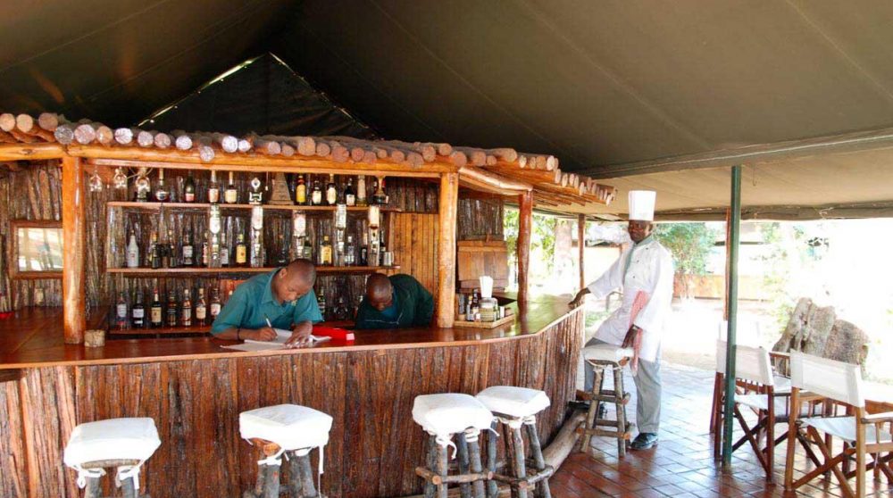 Le bar au Kenya