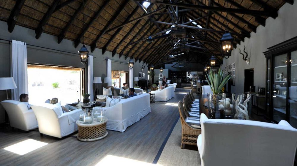 Le salon de l'hôtel