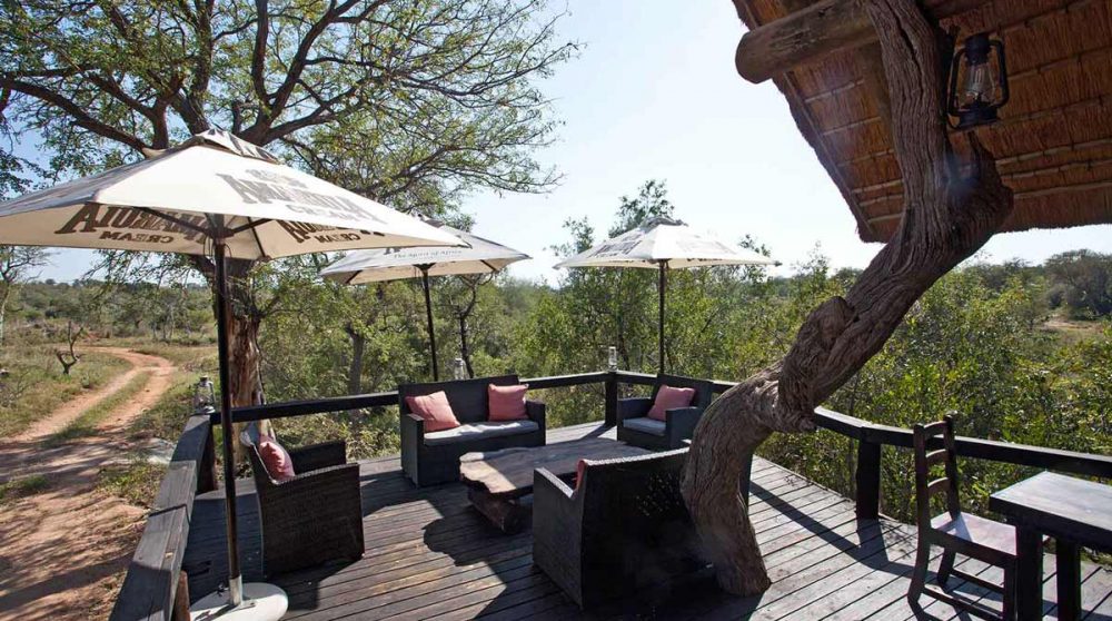 Une terrasse d'Ezulwini Billy's Lodge